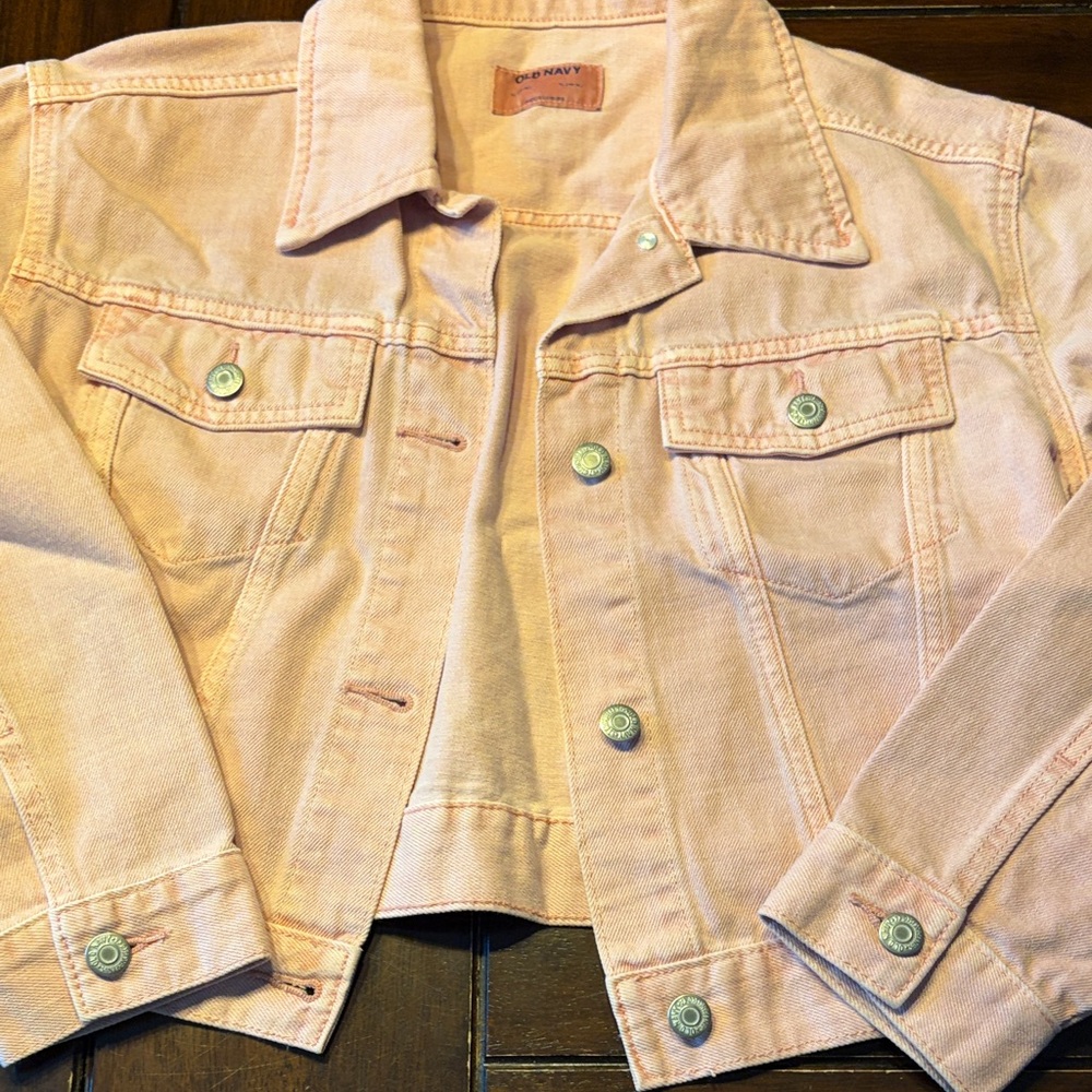 Old Navy Beige Denim Jacket
